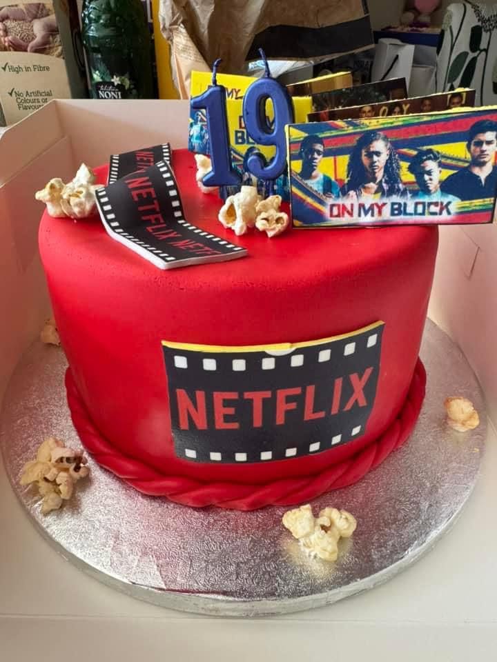 Handcrafted cake for a children's celebration